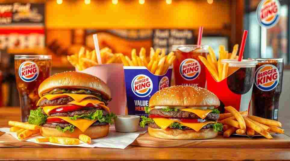 Burger King 2 for $5 menu