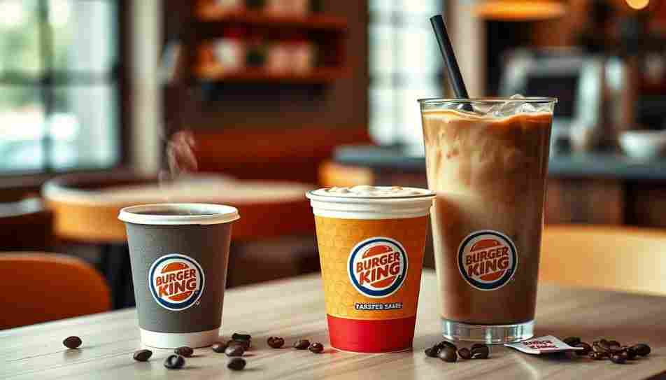 Burger King Coffee Menu