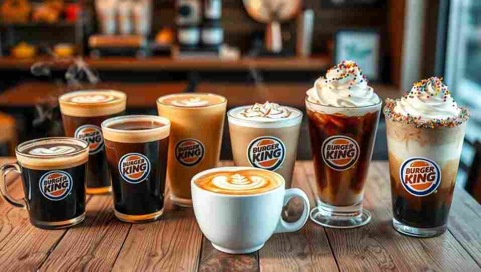 Burger King Coffee Variations