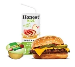 Cheeseburger King Jr. Meal