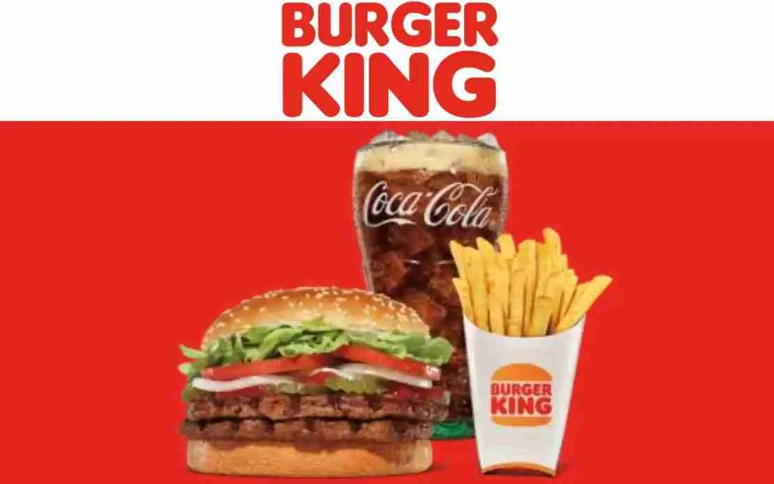 Burger King Lunch Menu