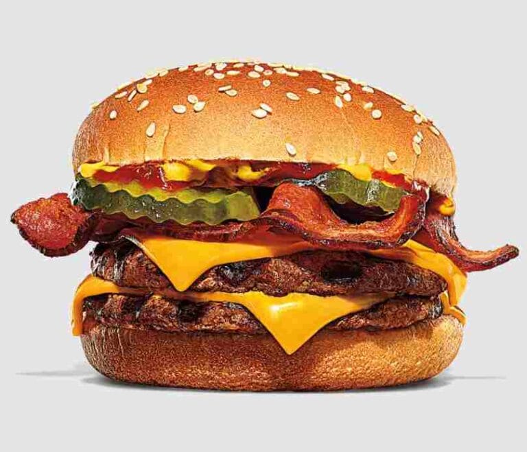 Burger King Bacon Double Cheeseburger