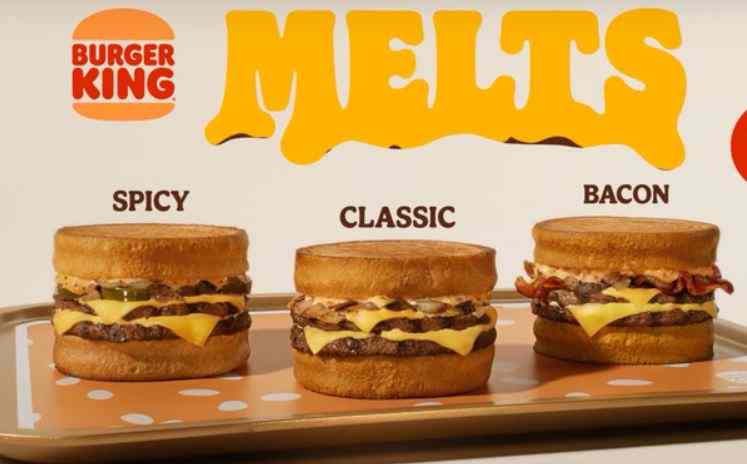 Burger King Melts Menu