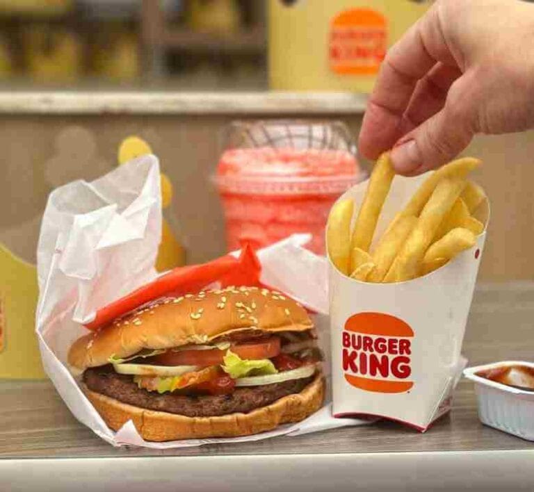 Burger King Vegan Menu
